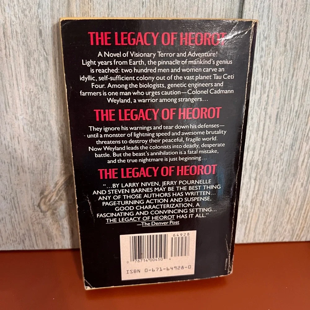 Pocket Books legacy heorot
